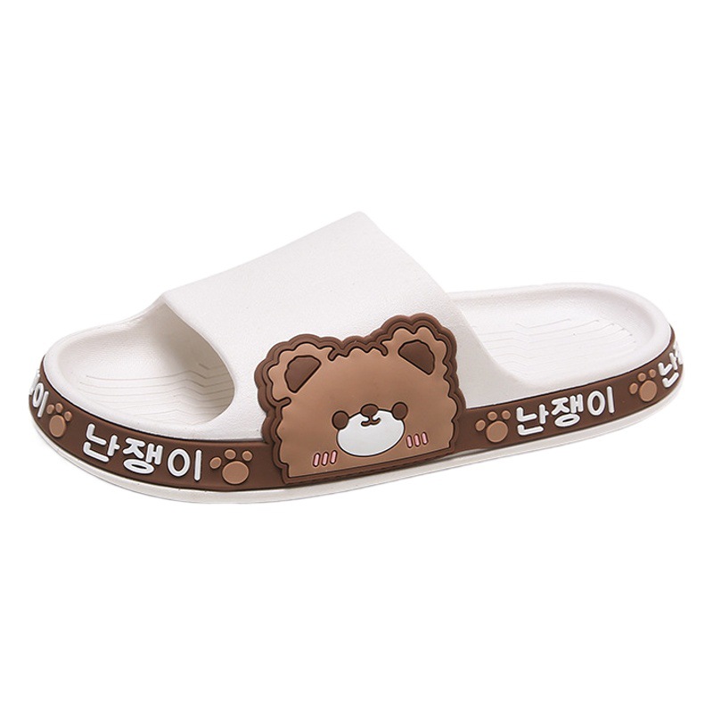 2023 new slippers women's summer home indoor non-slip bathroom students wear thick-soled women's slippers wholesale