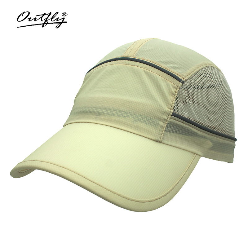 Picture of Outdoor spring and summer quick-drying cap sunscreen cap can be stored horse-drawn running sports sun hat tennis cap lightweight