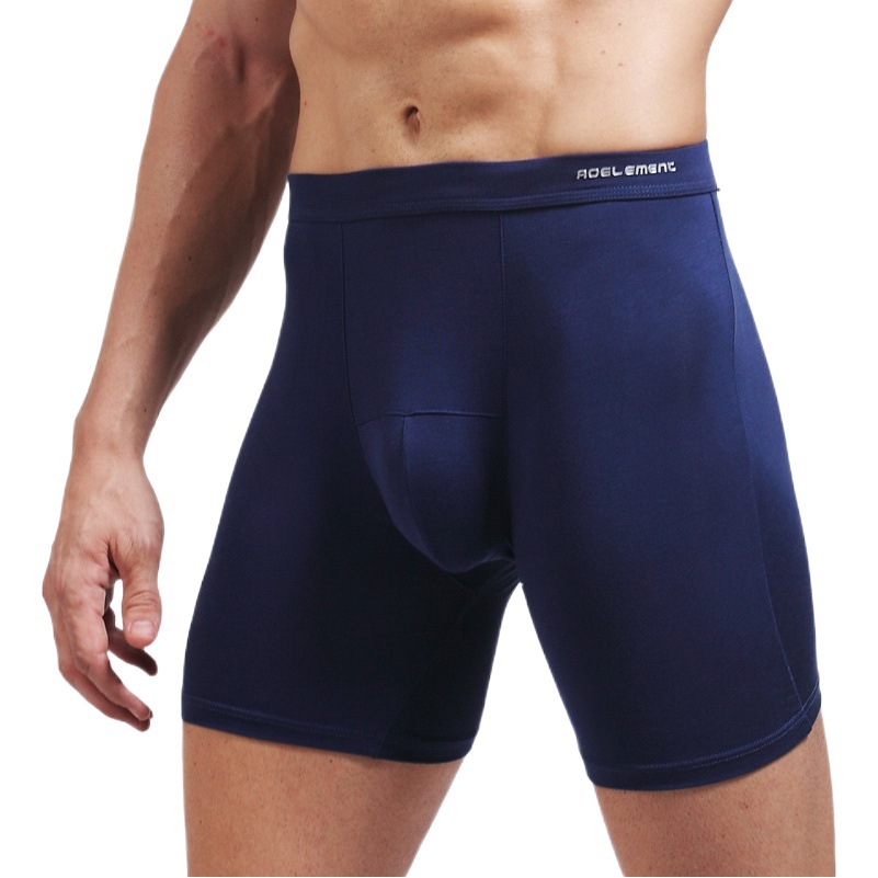 Men's Underwear Anti-wear Leg Sports Long Leg Underwear Men's Five-point Pants Boxers Running Long Quick-drying Boxers