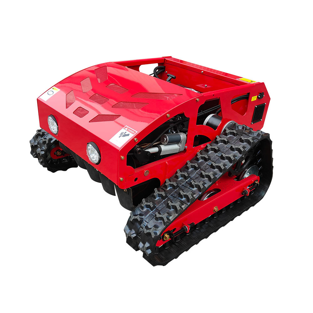 Picture of Source factory small remote control crawler mower 550 cutting width stubble height adjustable intelligent lawn mower