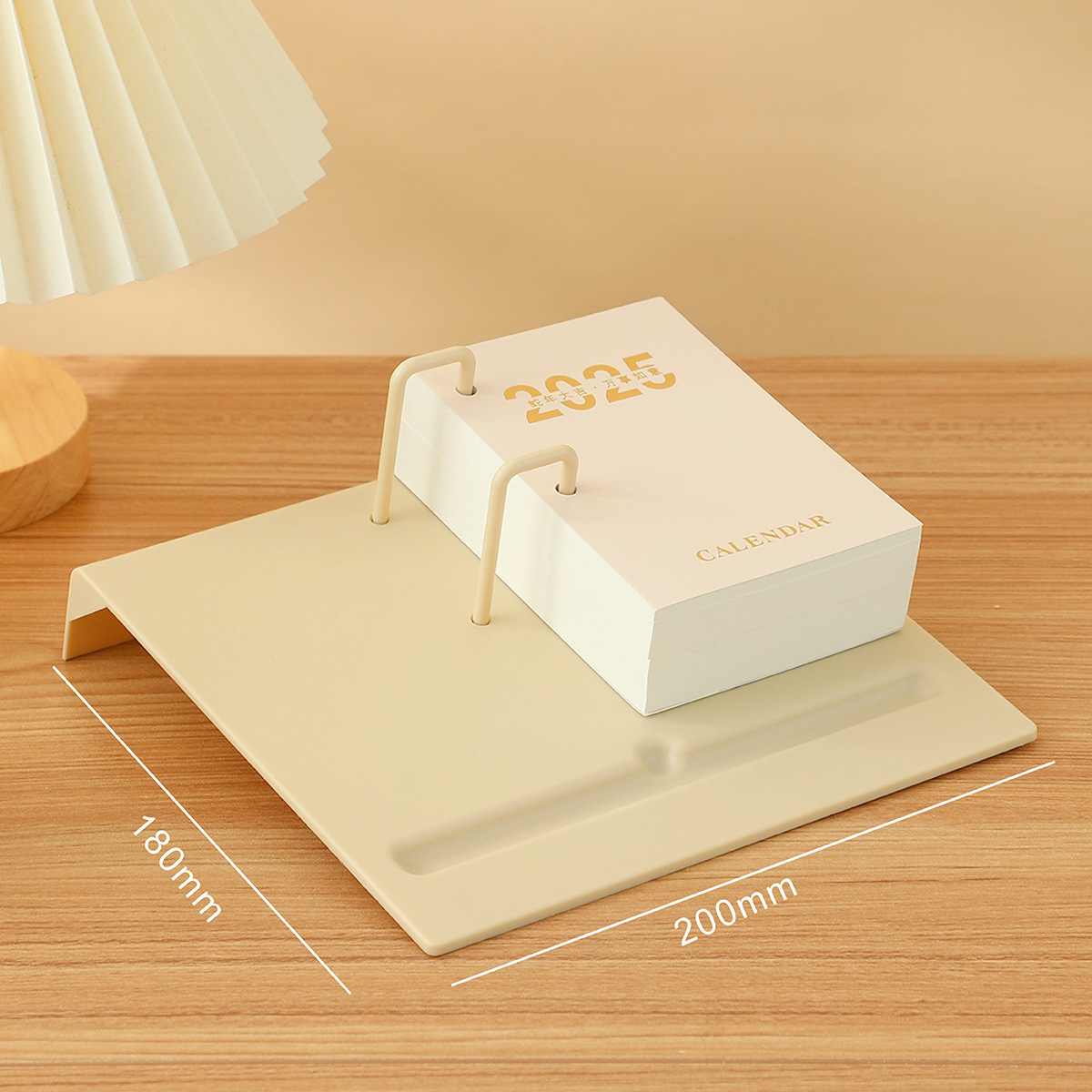 2025 Acrylic Desk Calendar Gift Year of the Snake Calendar 365 Days Enterprise Advertising Printing Perpetual Calendar Calendar Foreign Trade