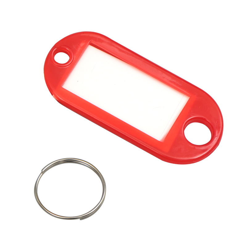 Picture of Cross-border plastic pp key card rental room hotel key tag classification tag mark key chain