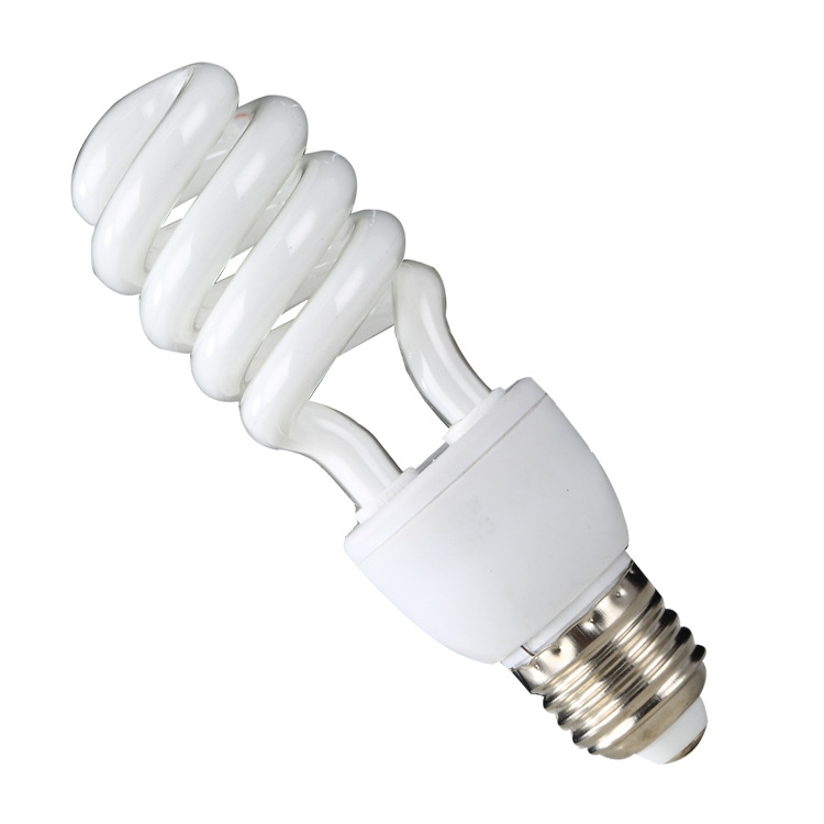 Picture of Factory wholesale tricolor spiral energy-saving bulbs yellow white light 5W 11W 15W 20W