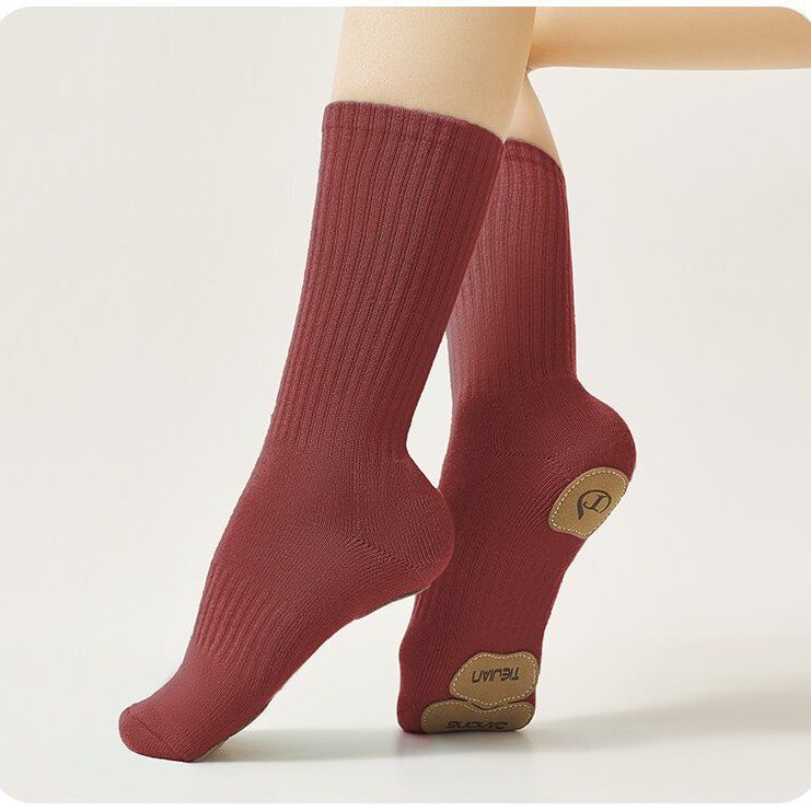 Dance shoes soft bottom ballet socks modern adult three-piece bottom children dance socks autumn and winter new non-slip yoga socks