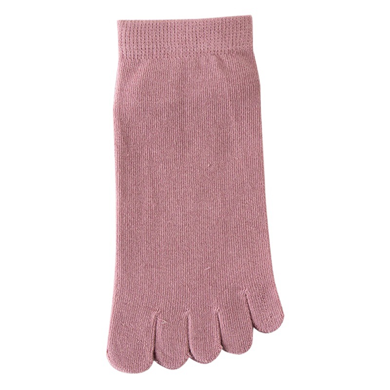 Short-Tube Women's Toe Socks Sweat-Absorbent Isolation Summer Cotton Socks Split-Toe Socks 5-Toe Toe Socks Spring & Fall Toe Socks Low-Top