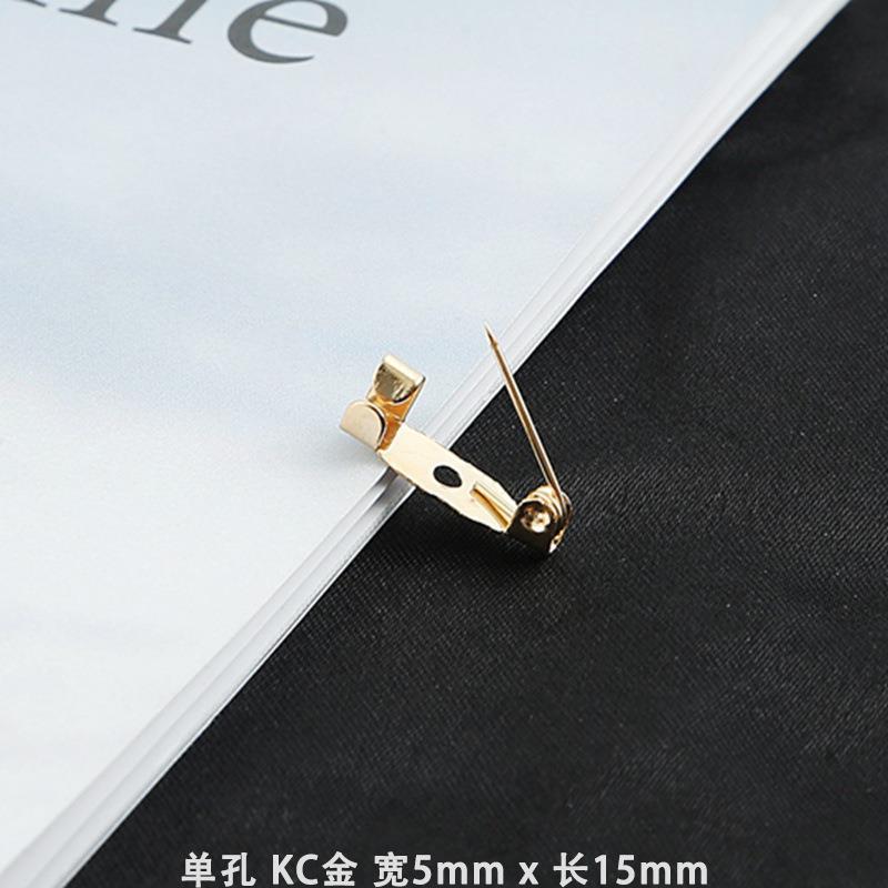 Picture of Cross-border Hot Sale High Quality Special Price Safety Badge Clothes Metal Simple Pin Brooch Handmade DIY Jewelry Accessories