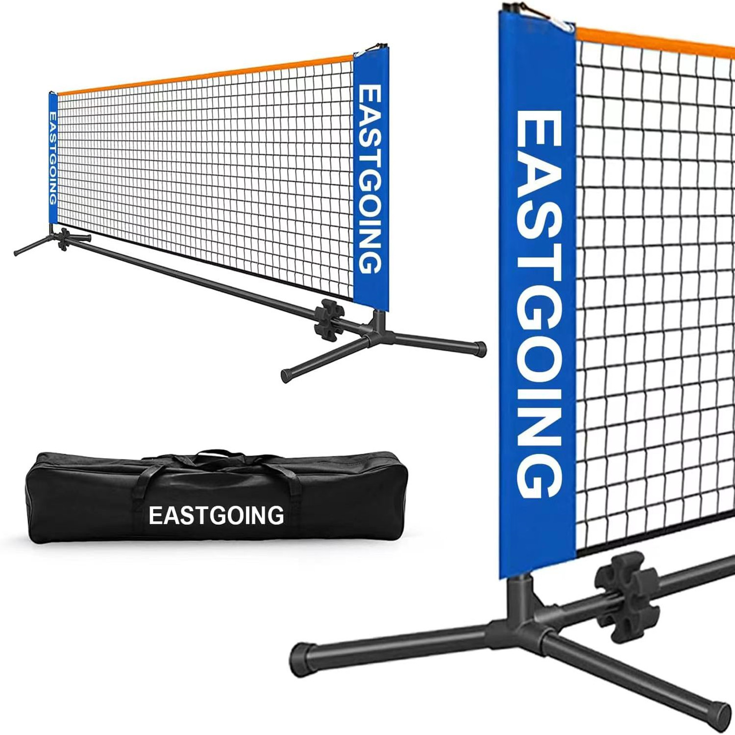 Picture of Amazon Metalframepickleballnet Portable Pickleball Net Rack Tennis Net Rack Cover Outdoor