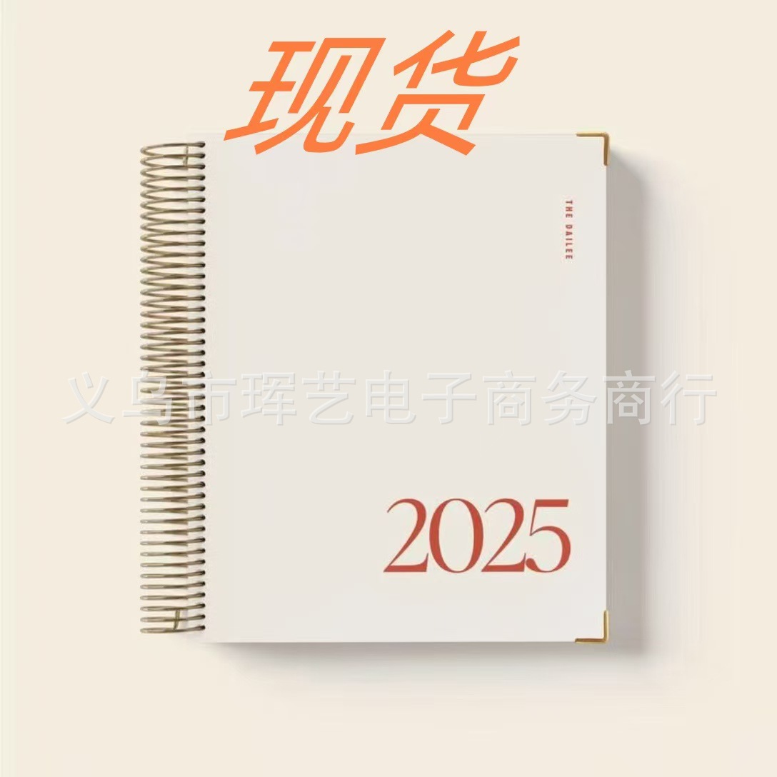New Cross-border Independent Station 2025 Daily Planner Annual Plan Making List Notepad