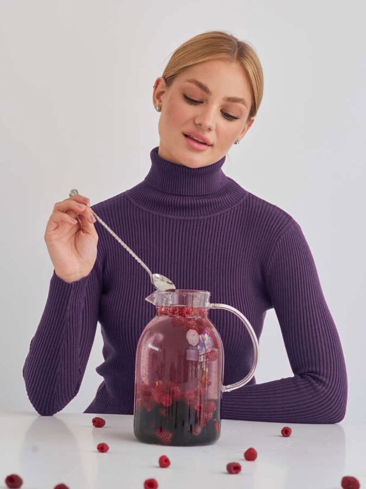 Picture of Cross-Border Turtleneck Knitwear Knitted Bottoming Shirt European and American 2025 Amazon Autumn Knitwear Turtleneck Pullover Knitwear for Women
