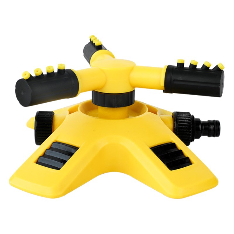 Manufacturer 360-Degree Automatic Rotating Three-Prong Sprinkler Head Irrigation Rotating Sprinkler Series Sprinkler Flower Watering Device