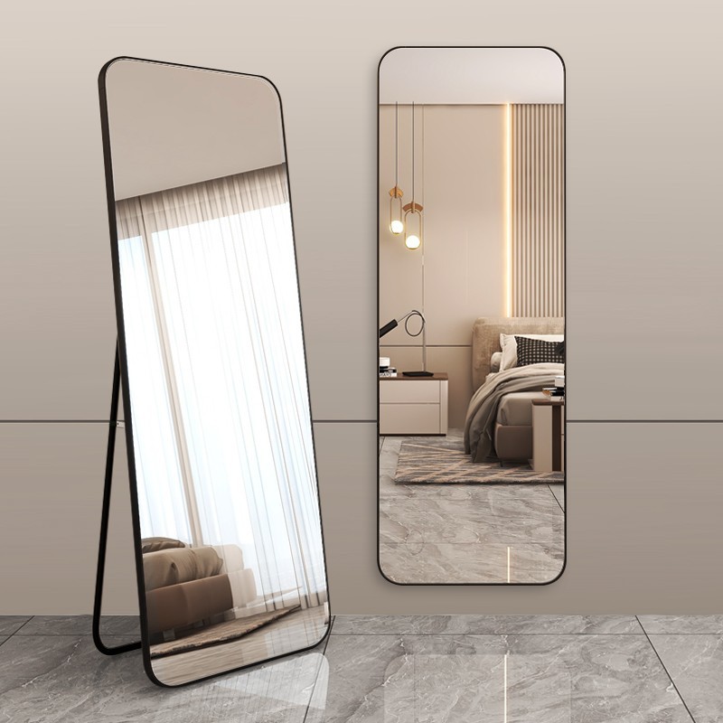 Full body mirror, dressing, floor-to-ceiling mirror, home wall hanging, wall wall decoration, wall hanging three-dimensional fitting mirror