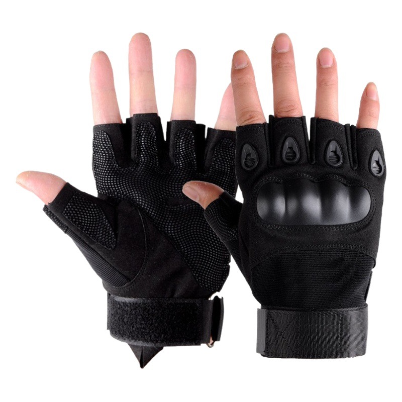 Tactical half finger gloves men's special forces fighting boxing outdoor riding motorcycle motorcycle sports fitness gloves