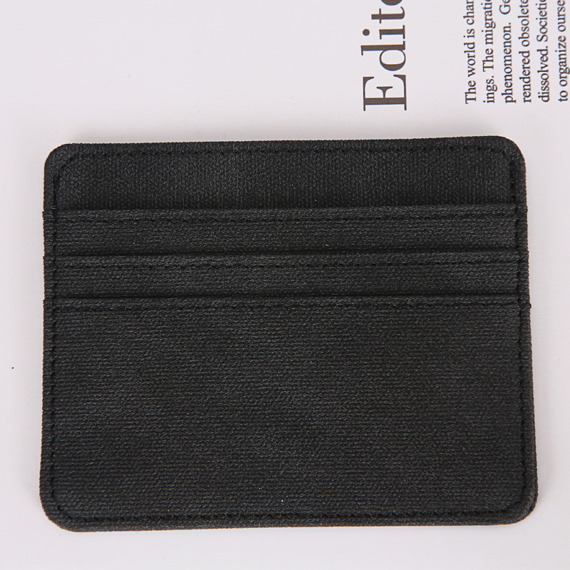 Picture of Cross-Border Carefully Selected Thin Card Holder Men's Small Card Holder Multi-Purpose Student Card Holder Credit Card Holder Bank Portable