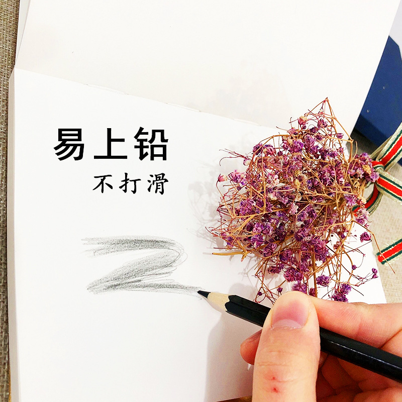 Picture of Graffiti Hand-Painted Naked Notebook Blank Sketchbook 100g Thickeneded Paper Handbook Pure Color Cover Notepad Wholesale Handbook