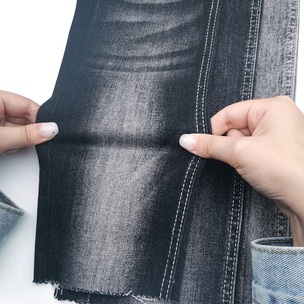 Spring and summer cotton elastic high cost performance super soft denim fabric