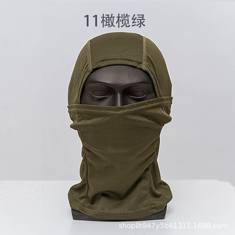 Picture of Cross-Border Summer Sun Protection Mask, Outdoor Cycling Dustproof Camouflage Headgear, Tactical Single-Hole Headgear, Headscarf for Fishing