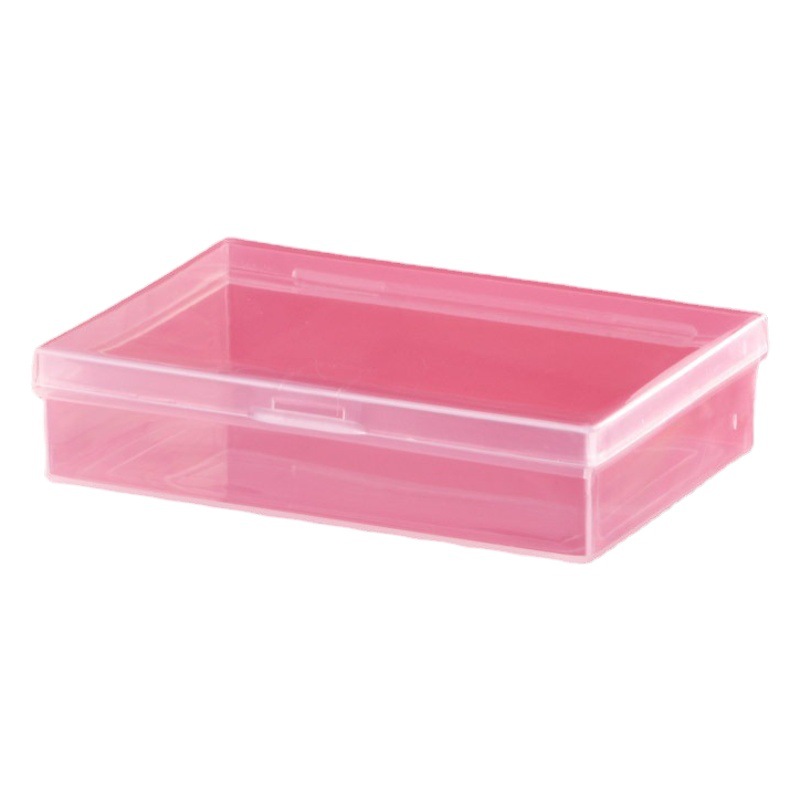 Factory wholesale business card playing card card packaging box conjoined flip pp transparent plastic box in stock