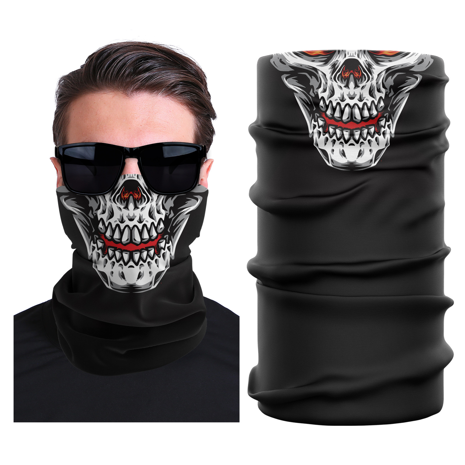 Picture of Xunhui magic scarf outdoor scarf mountaineering riding scarf high elastic seamless Ice Silk face towel cross-border bandana