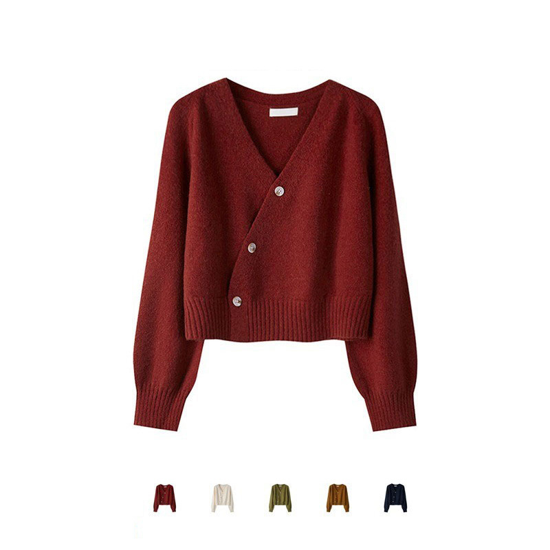 Picture of Cardigan Coat Women's Outer Wear Early Spring Autumn 2024 New Women's Lazy Style Small Loose Sweater Top