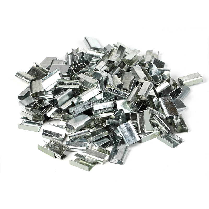Picture of Iron Steel Strap Buckle Plastic Steel Strap Packing Buckle Pet Packing Iron Buckle Handmade Packing Strap Special Buckle 1608 Bundling Strap