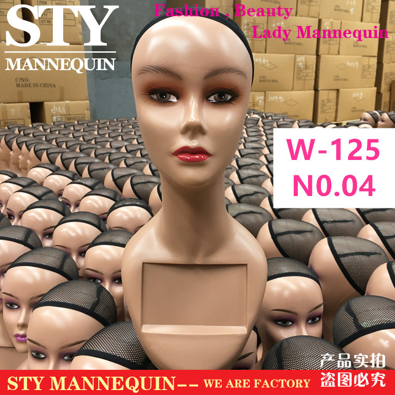 Picture of STY head model export best-selling dummy head model fashion female wig head model head model window display model head model