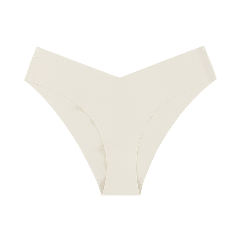 Picture of New European and American seamless ice silk underwear women's low waist plus size briefs breathable quick-drying yoga sports underwear women