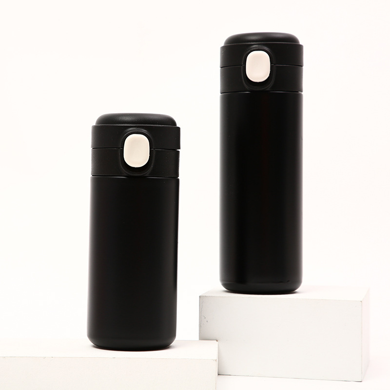Picture of New 304 stainless steel simple bounce cover pea Cup student fresh mini portable thermos cup wholesale