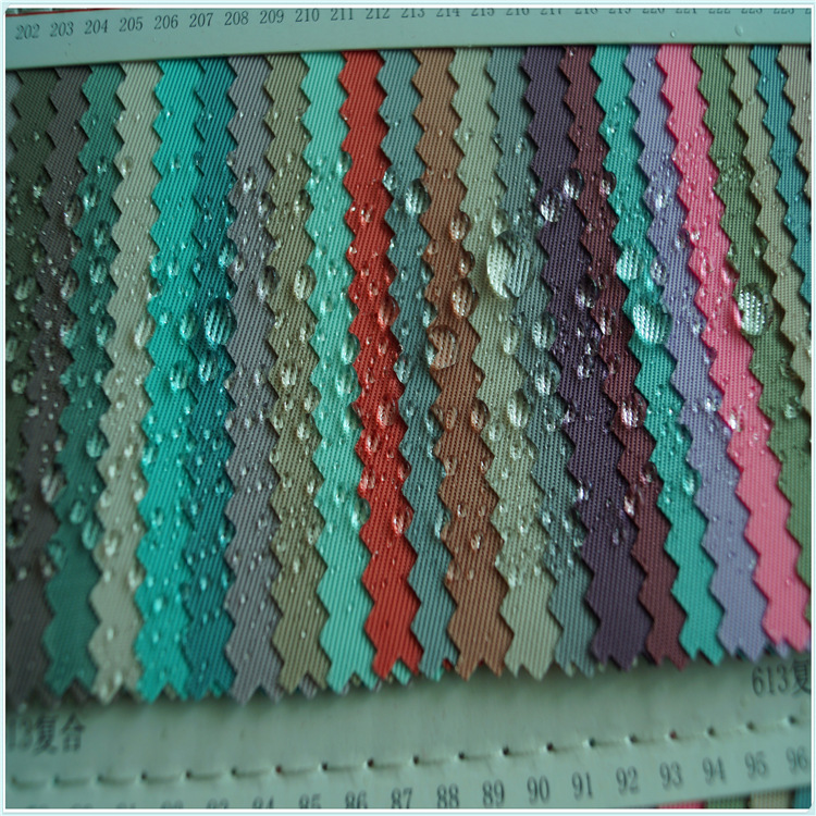 Spot mommy bag backpack nylon fabric donut fabric PU waterproof 420D twill washed polyester
