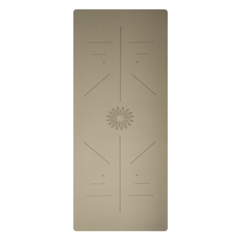 Yoga Mat Pu + Rubber Luxury Mat Posture Line Yoga Mat Extended and Widened Sports Yoga Mat Rubber Non-Slip