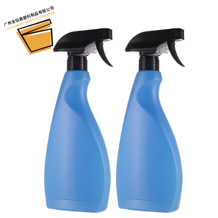 Picture of 500ml Blue Spray Bottle Disinfectant Alcohol Spray Bottle Plastic Bottle Kitchen Clean Portable Spray Bottle