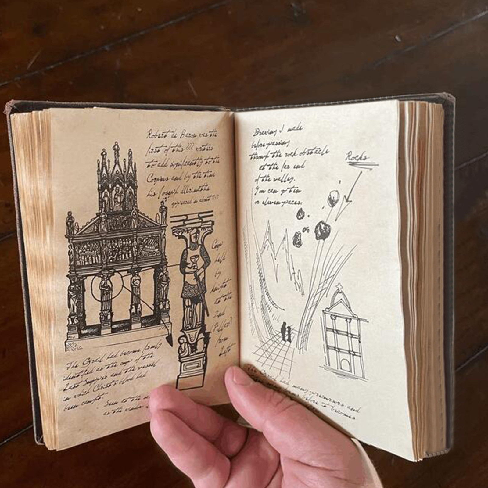 Indiana Jones Grail Diary Indiana Jones Holy Grail Diary prop copy Diary