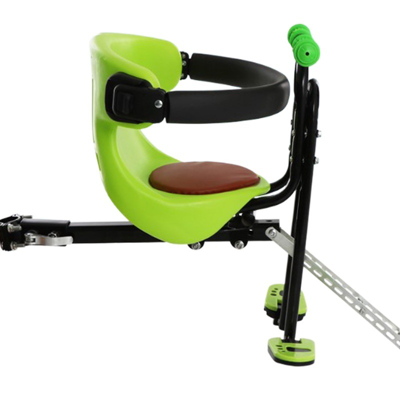Mountain bike front children's seat fully surrounded thickened baby seat children's seat safety seat chair can be quickly removed