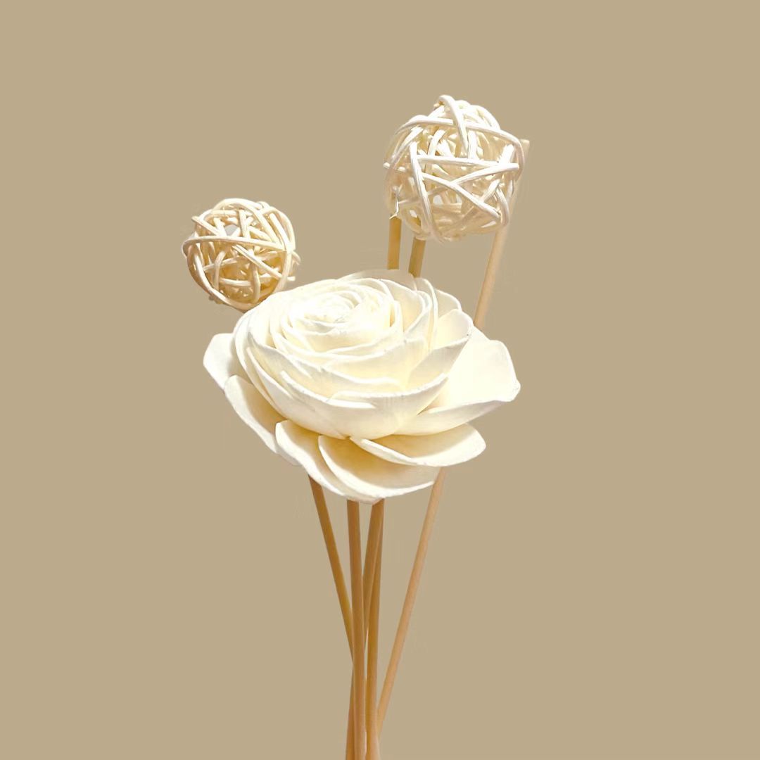 Picture of Simulation Floral Ornaments ins Decoration Home Furnishings Tongcao Rose Cafe Famous Desktop Non-fire Aromatherapy Flowers