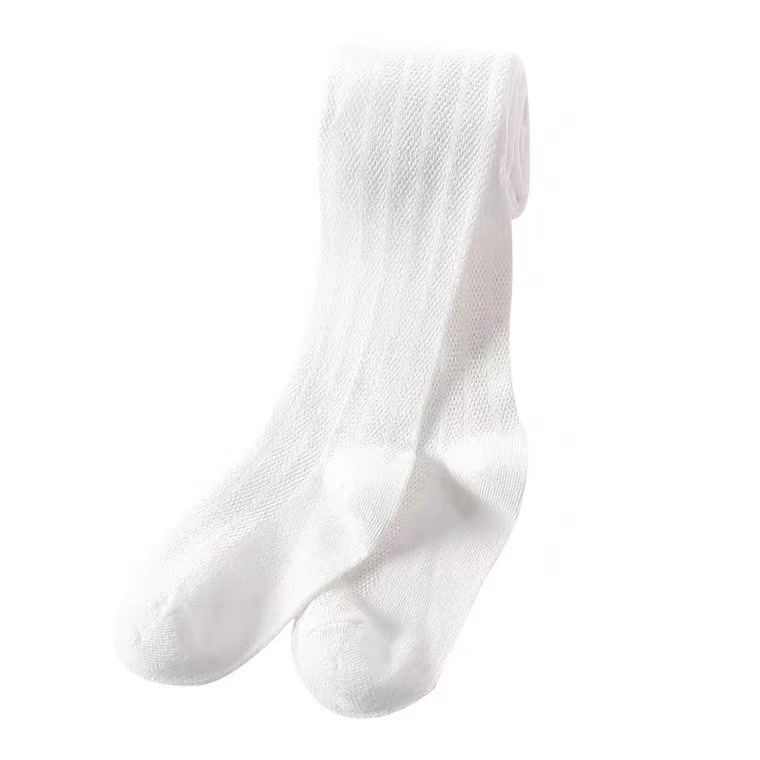 Picture of Children's pantyhose summer baby leggings mesh solid color striped baby mosquito-proof socks girls' pantyhose thin 22