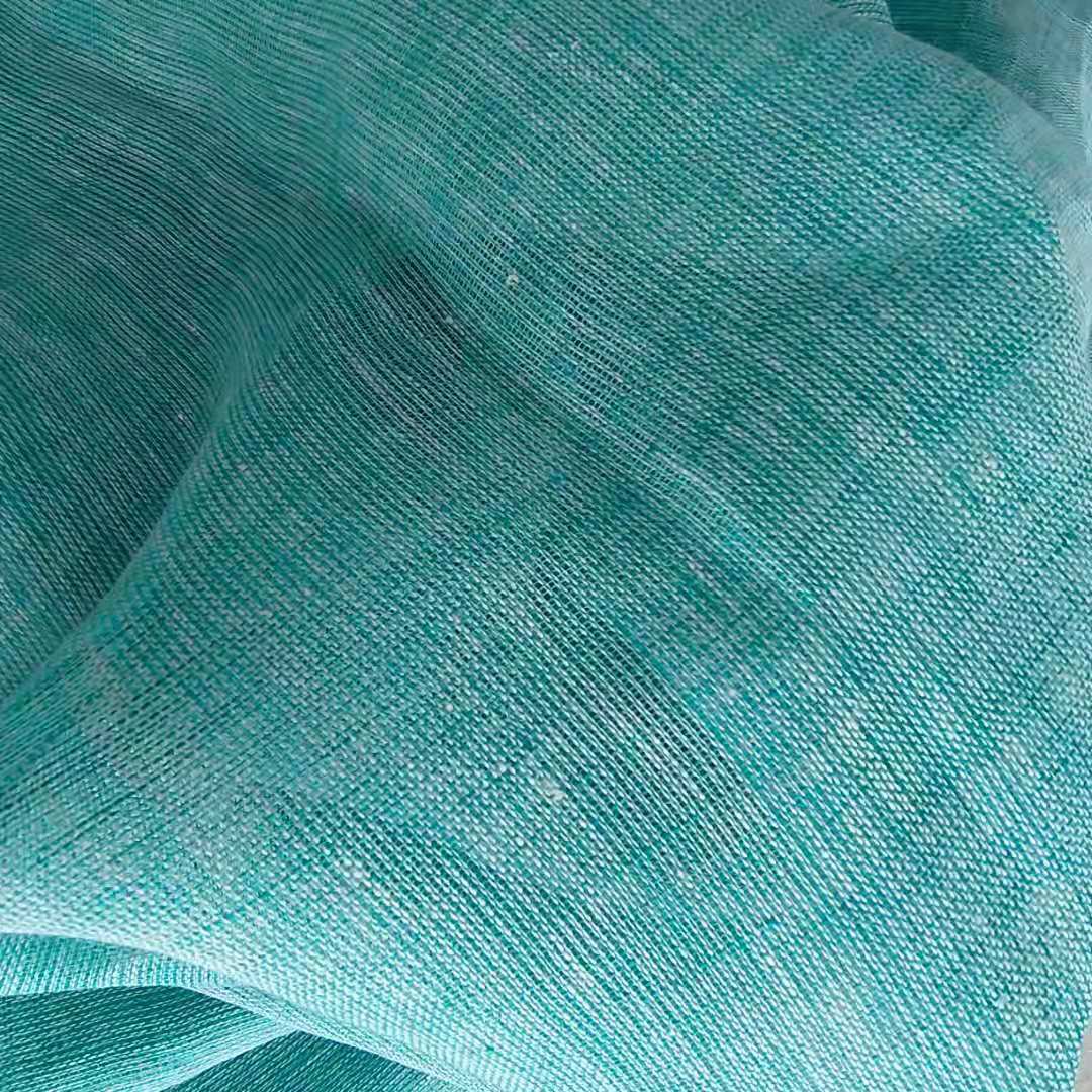 Picture of Pure Linen Yarn-dyed Window Screen Fabric Two-color Effect Pure Linen Mesh 280CM Pure Linen Gauze