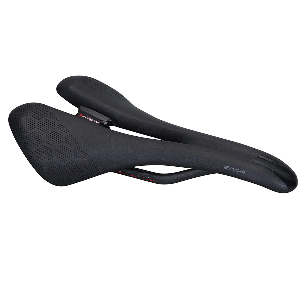 Picture of BALUGOE R7 Cushion Hollow Carbon Fiber Bow Saddle Highway Carbon Fiber Self-contained Cushion Seat Bag Bicycle Carbon Bow