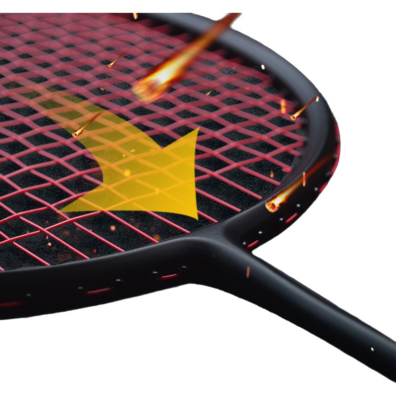 Picture of Guangyu ultra light 72g badminton racket professional training men and women adult single beat carbon fiber badminton racket wholesale