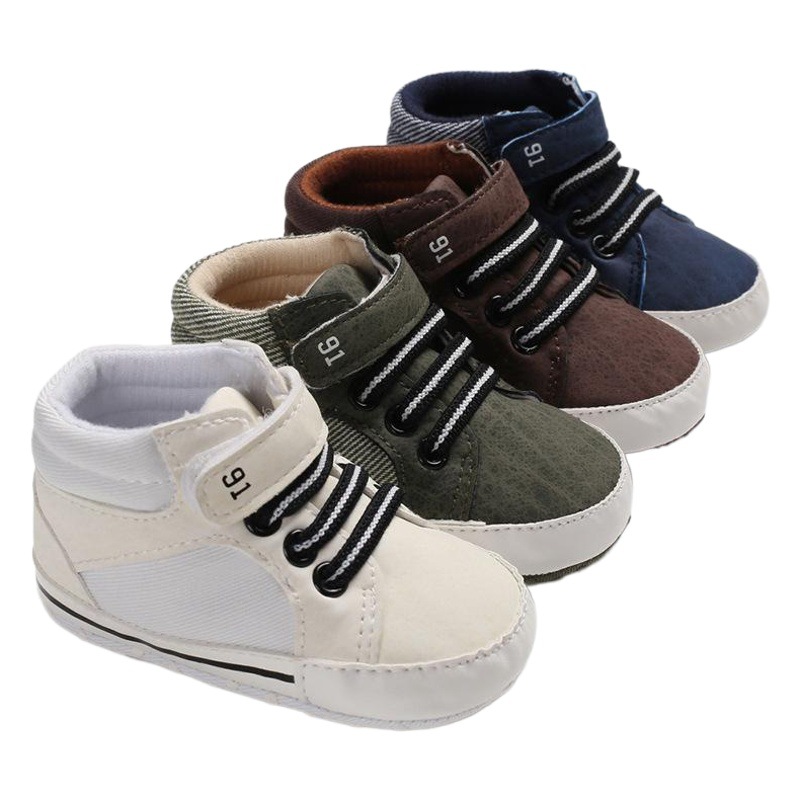 0-1 year old baby casual shoes high sneakers soft bottom baby shoes toddler shoes