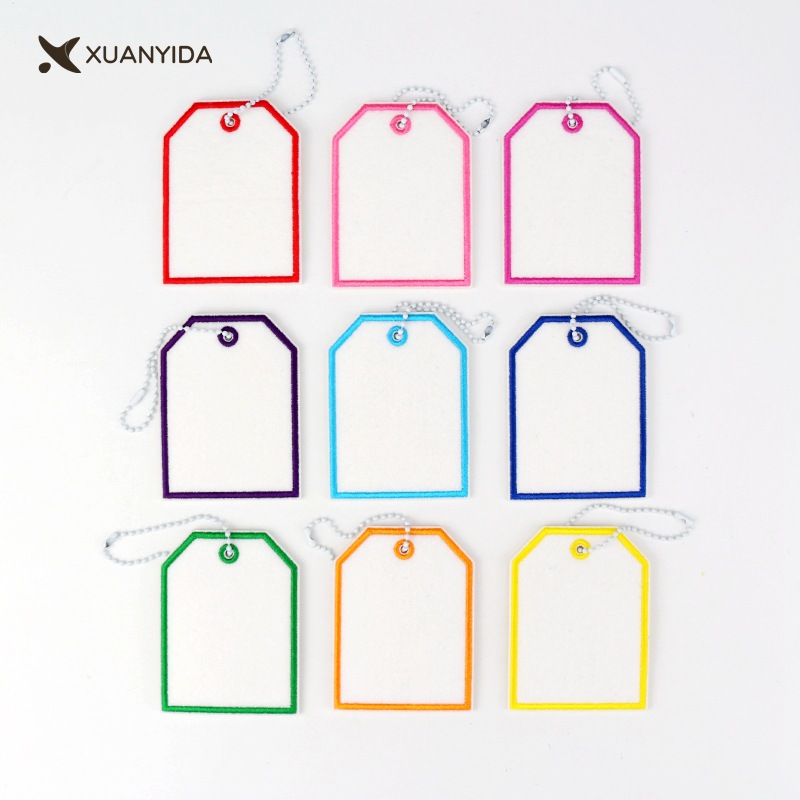 Cross-border Blank DIY Luggage Bag Pendant Ins South Korea Christmas Gift Bag Hanging Ornaments Home DIY Jewelry