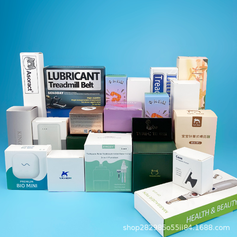 Customized Aircraft Boxes, Small Batch Printing Logo Clothing Packaging Boxes, Custom Zipper Packaging Boxes, Cross-Border Exclusive Supply