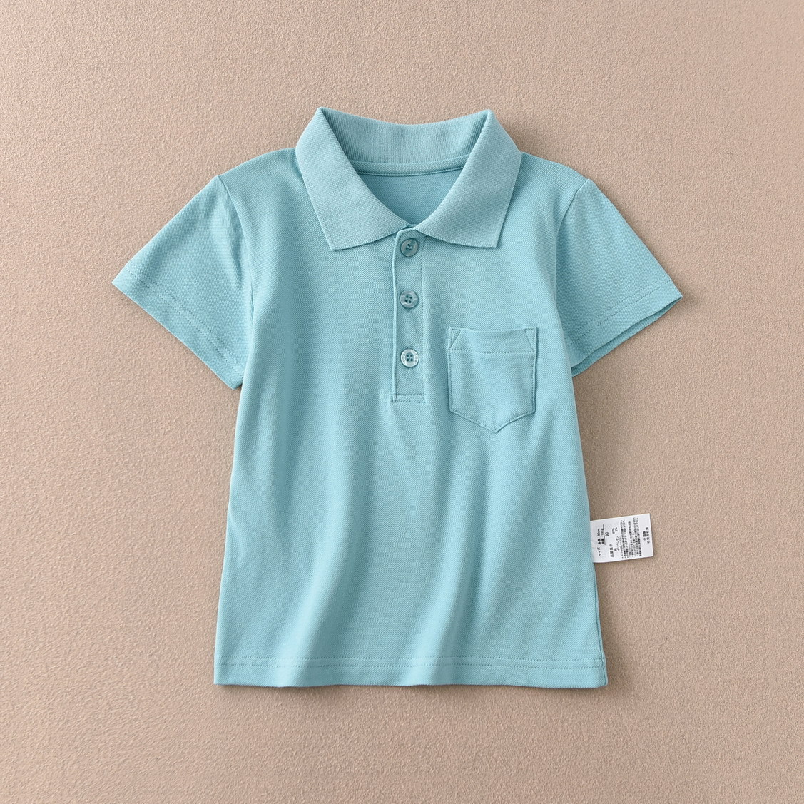 Picture of Distribution School Uniform Performance Uniform All-match Export Japan T-shirt White Student T-shirt Base Shirt Boys and Girls Children Short Sleeve