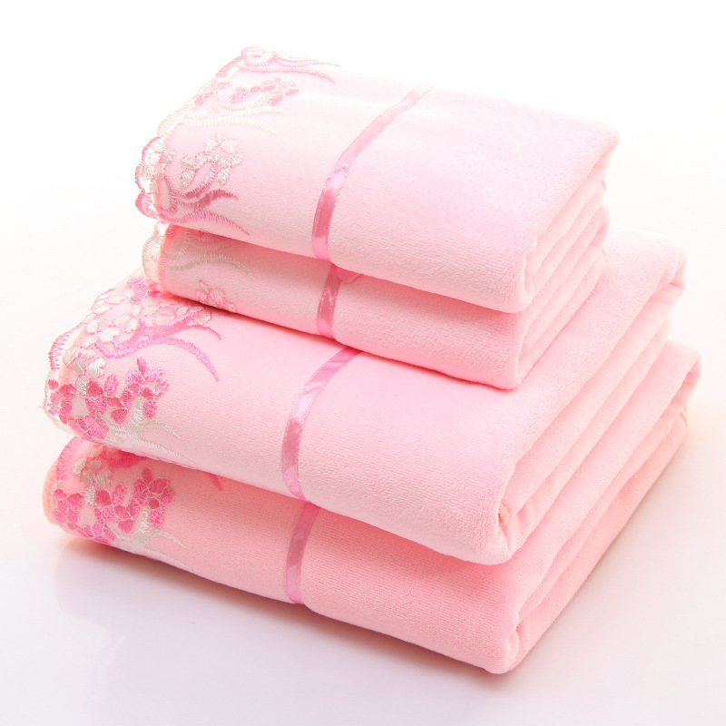 Factory wholesale towel face bath home men's absorbent face towel ogo gift hand gift towel suit