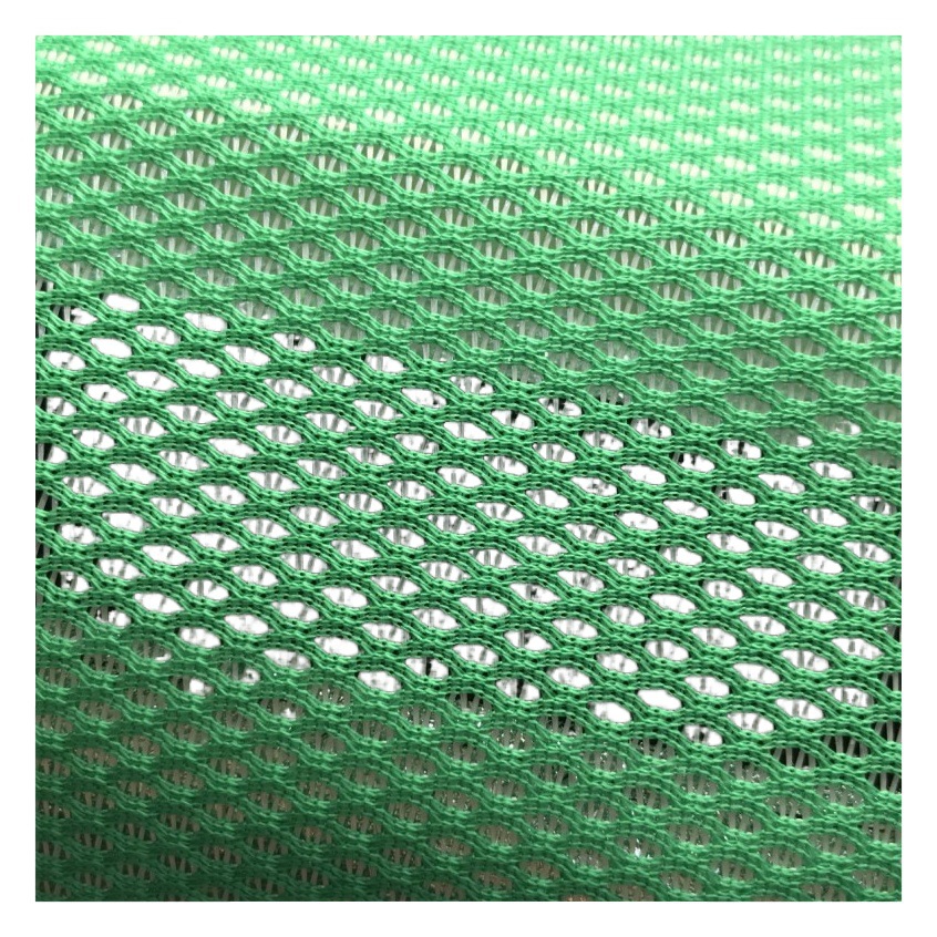 Spot light K257 double color mesh shoe material fit cushion sports protective hat handbag bag polyester mesh cloth