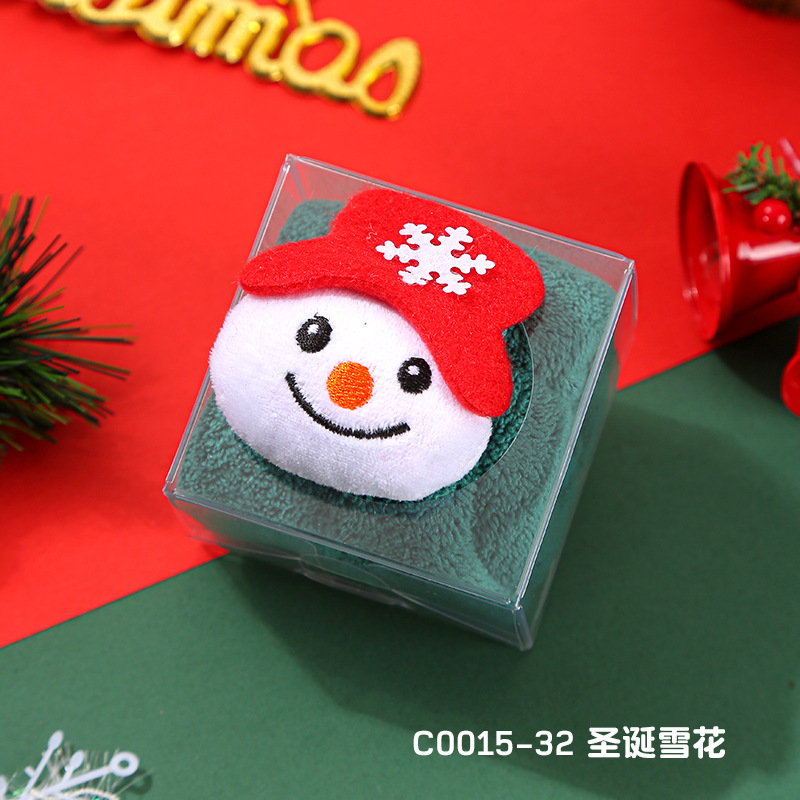 Picture of Hand gift towel creative towel cartoon animal children's square towel Tulip small towel gift box doll