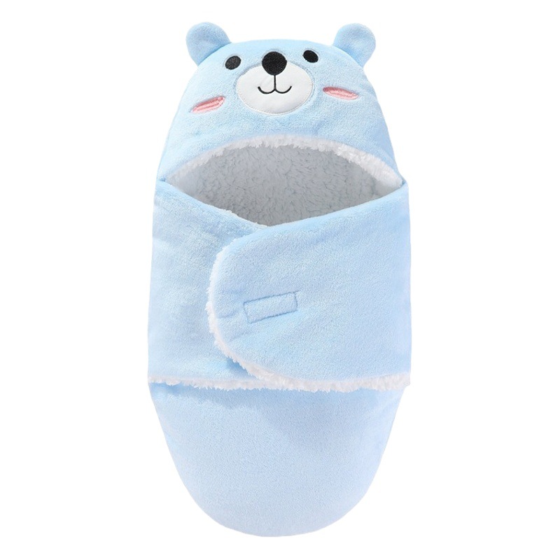 Newborn Baby Bag Baby Hold Fall/Winter Baby Cartoon Bag Single-delivery Room Package Hold Blanket Cross-border
