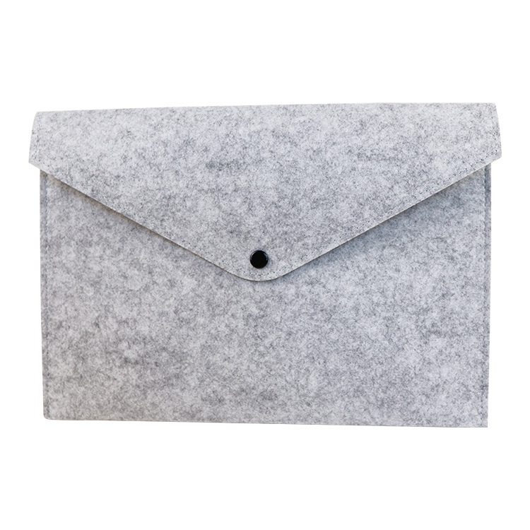 Picture of Cross-border wholesale A4 creative felt file bag portable file bag solid color felt products file bag customization