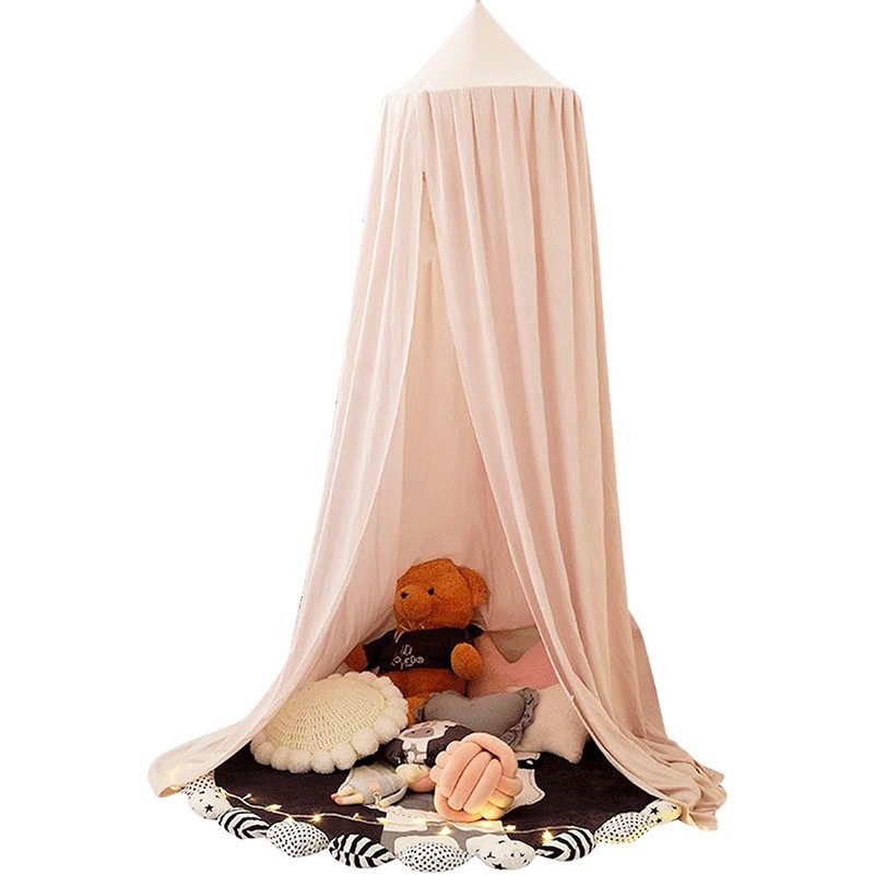 INS same bed curtain mosquito net European and American single door baby dome hanging children tent game house source factory