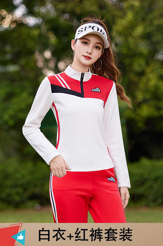 Picture of Tingziqi square dance clothing new suit Jiamusi fitness sports group performance Performance Contact team uniform