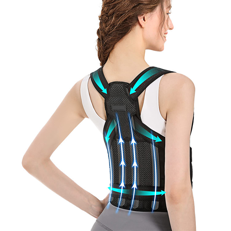 Amazon Shaping Correction Belt Invisible Fixed Compression Support Correction Back Tightening Breathable Unisex Cross-Border