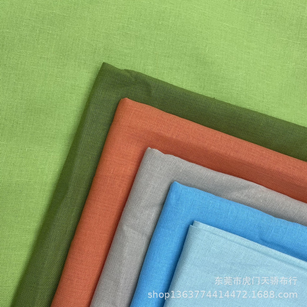 Woven linen cotton blended fabric thin linen fabric 120g ramie cotton linen fabric 2119 ramie cotton